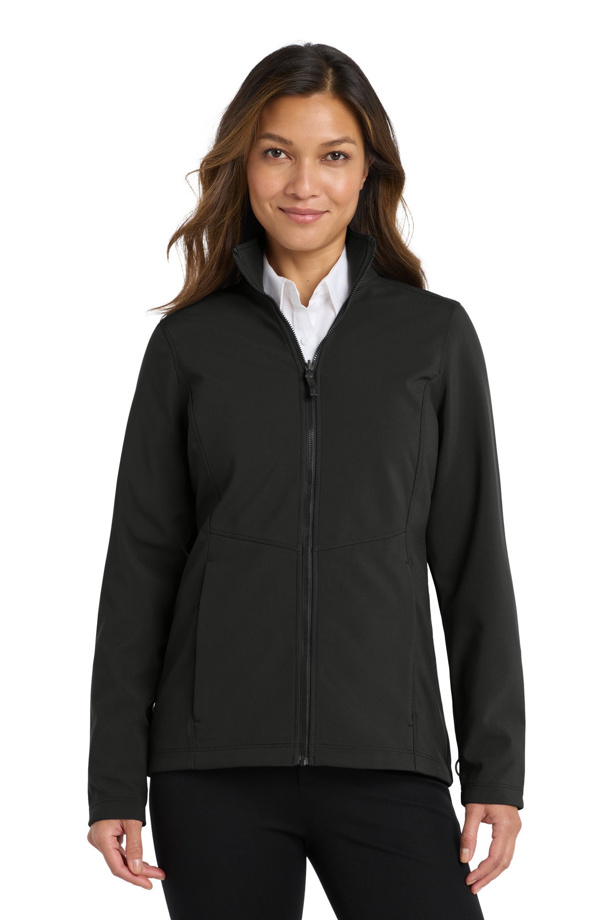 Port Authority Women's Collective Soft Shell Jacket. L901 - Deep Black