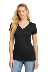 New Era   Women's Heritage Blend V-Neck Tee. LNEA101
