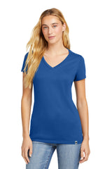 New Era   Women's Heritage Blend V-Neck Tee. LNEA101