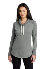 New Era   Women's Sueded Cotton Blend Cowl Tee LNEA123