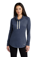 New Era   Women's Sueded Cotton Blend Cowl Tee LNEA123
