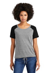 New Era   Women's Tri-Blend Performance Cinch Tee. LNEA133