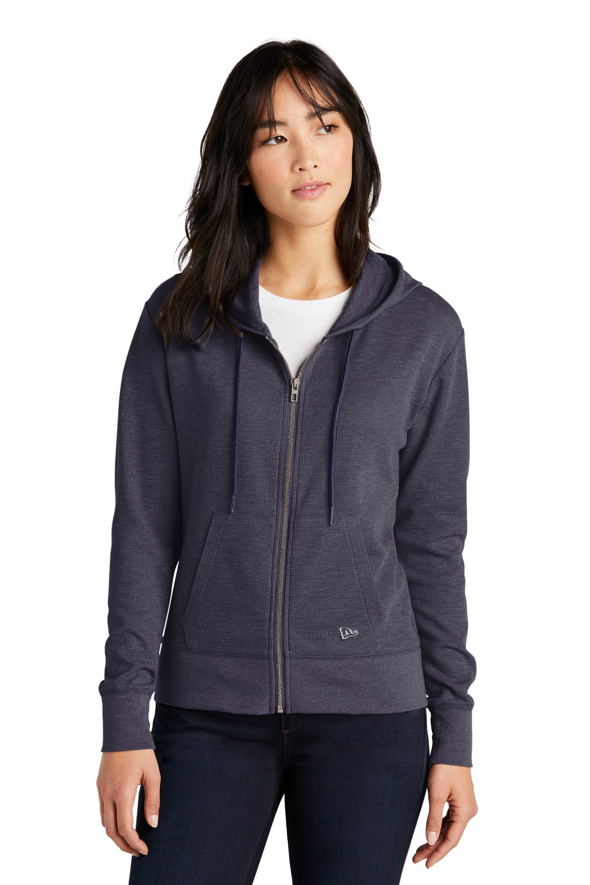 New Era  Women's Thermal Full-Zip Hoodie LNEA141
