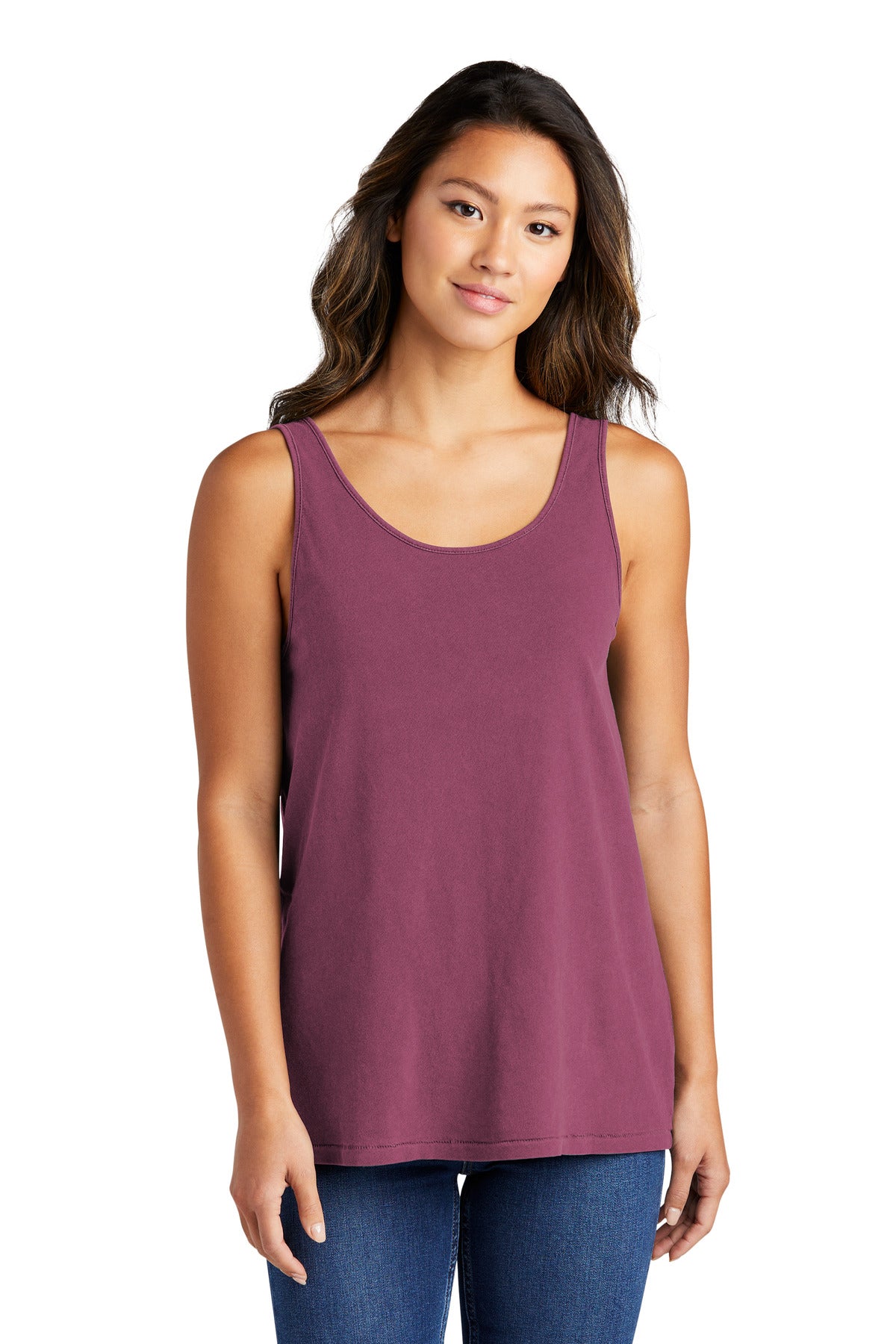 Port & Company  Women's Beach Wash  Garment-Dyed Tank LPC099TT