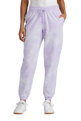 Port & Company  Women's Beach Wash  Cloud Tie-Dye Sweatpant LPC140P