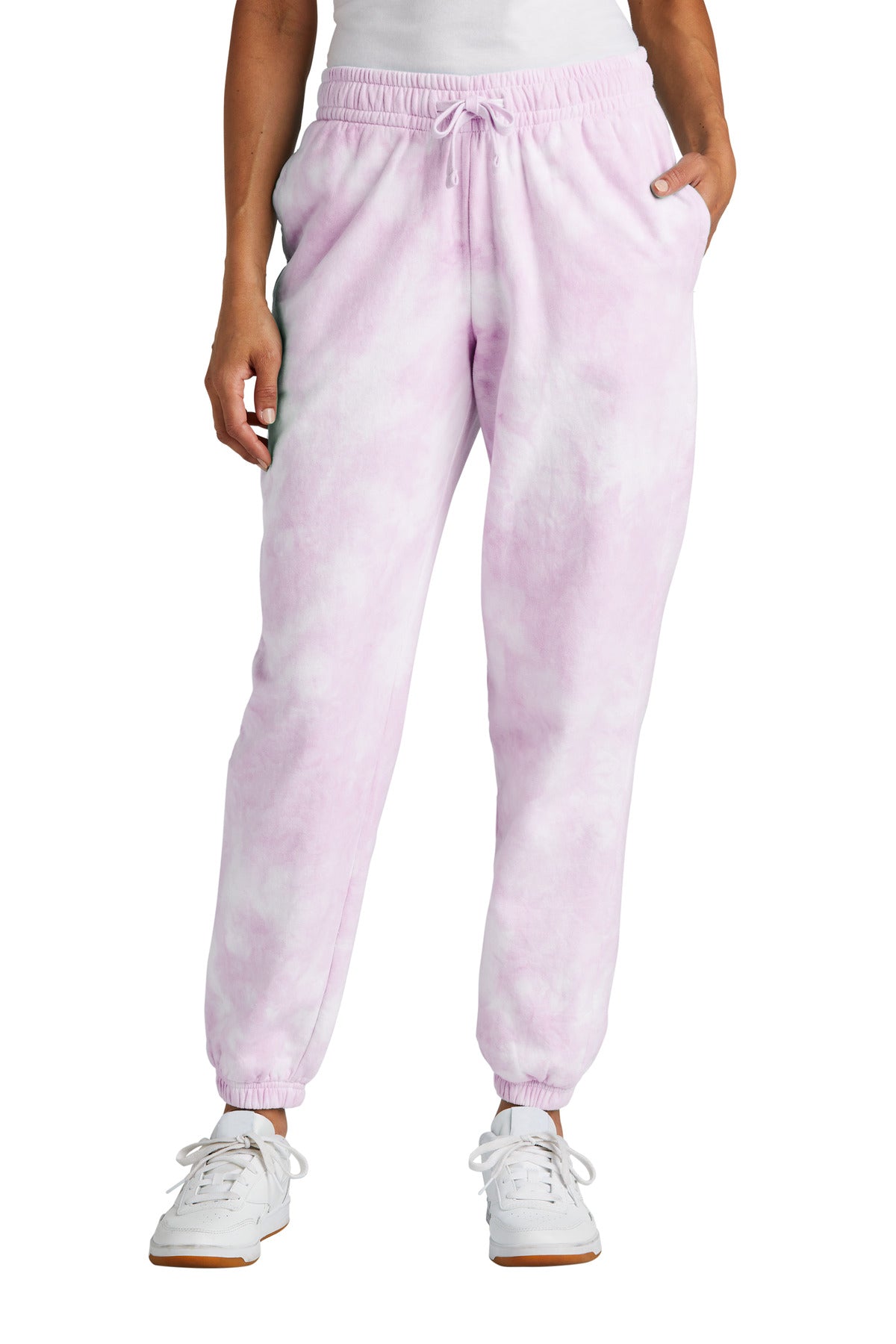 Port & Company  Women's Beach Wash  Cloud Tie-Dye Sweatpant LPC140P