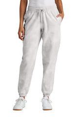 Port & Company  Women's Beach Wash  Cloud Tie-Dye Sweatpant LPC140P