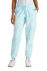 Port & Company  Women's Beach Wash  Cloud Tie-Dye Sweatpant LPC140P