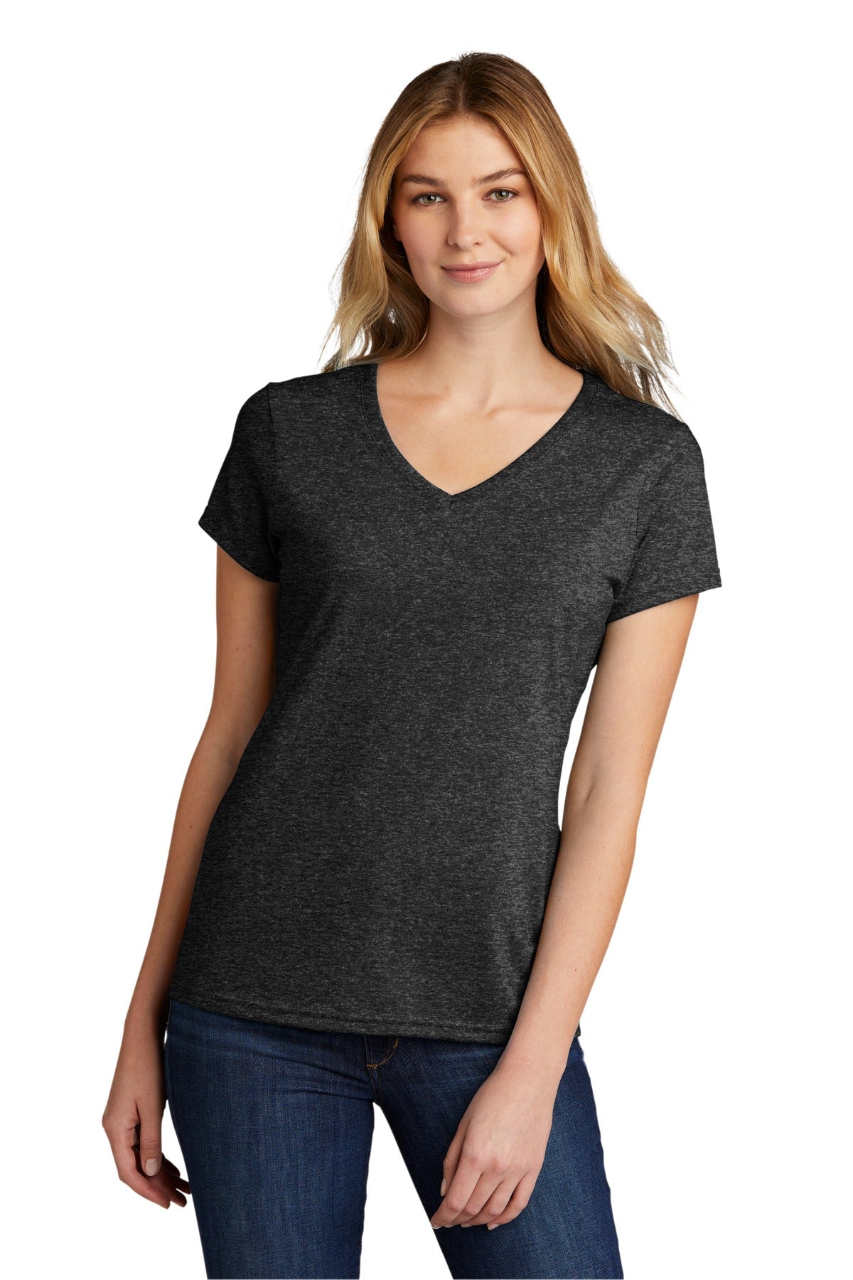 Port & Company   Women's Tri-Blend V-Neck Tee. LPC330V