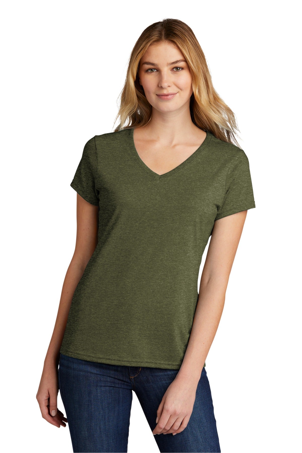 Port & Company   Women's Tri-Blend V-Neck Tee. LPC330V