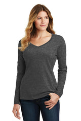 Port & Company  Women's Long Sleeve Fan Favorite V-Neck Tee. LPC450VLS
