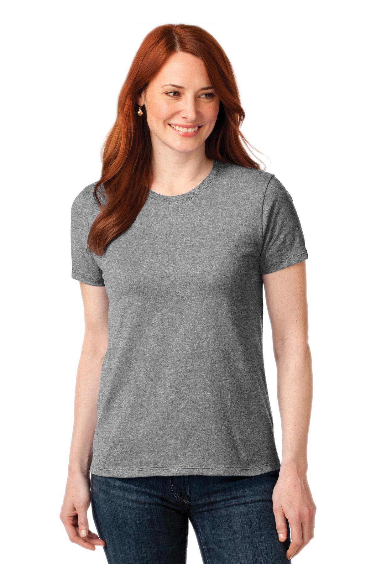 Port & Company  Women's Core Blend Tee. LPC55