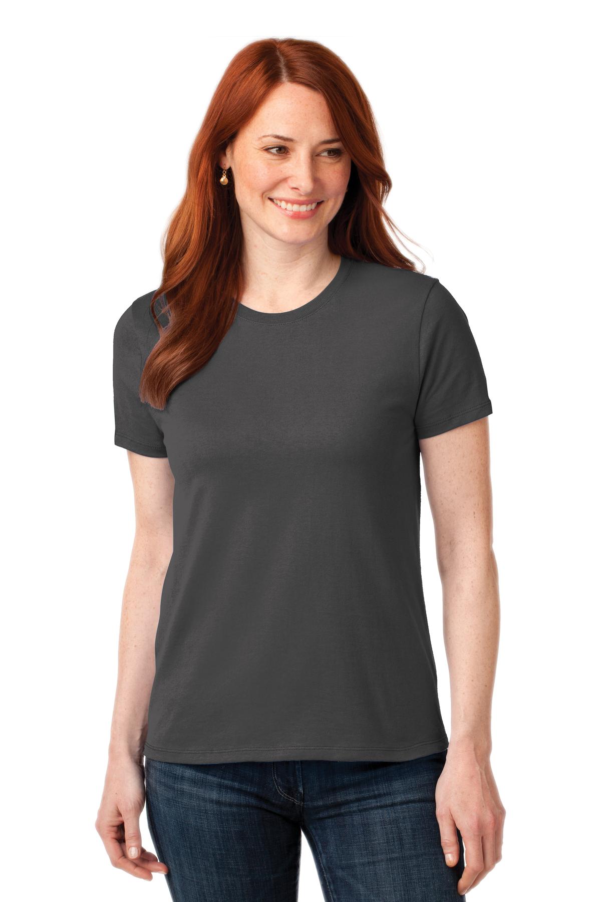 Port & Company  Women's Core Blend Tee. LPC55