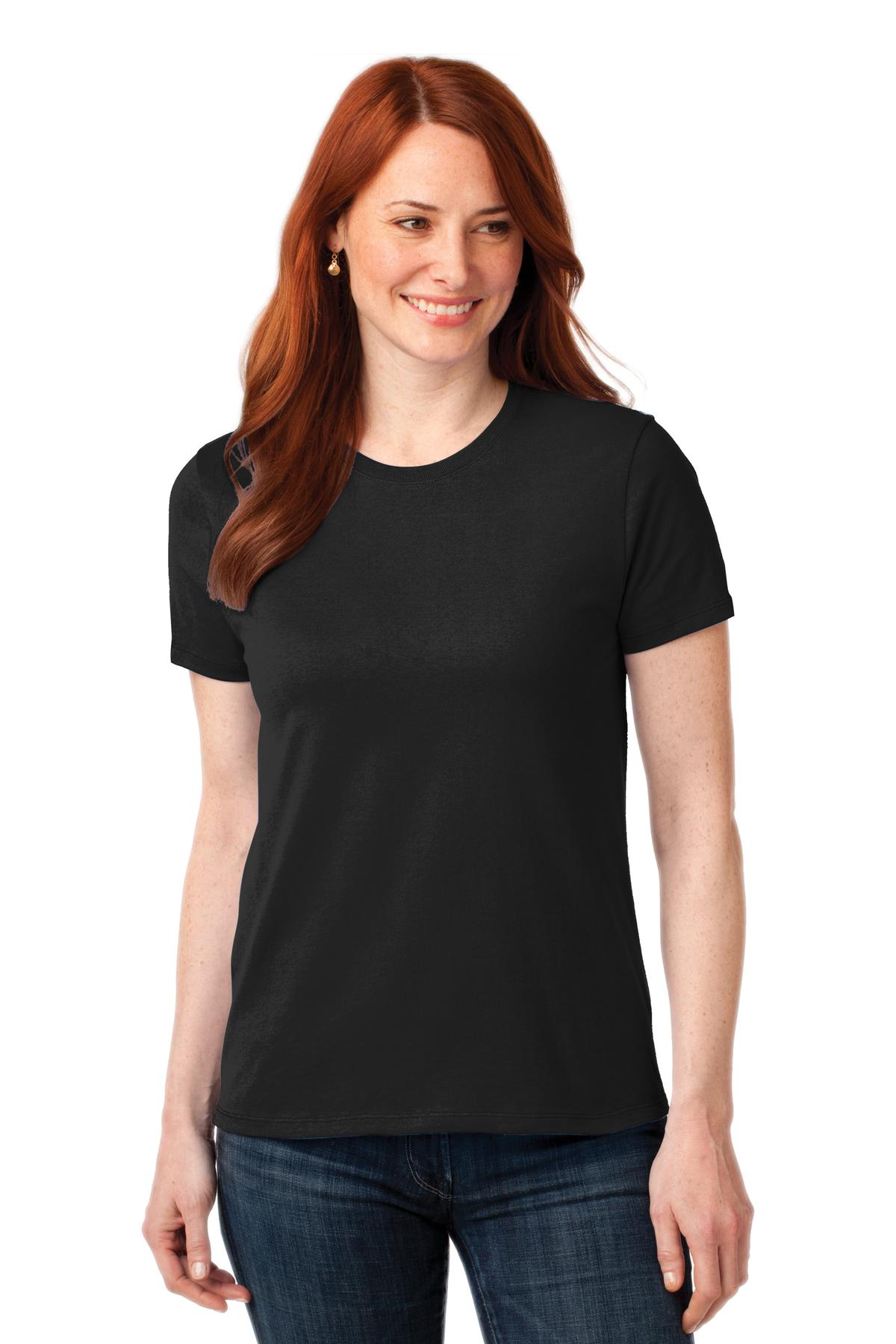 Port & Company  Women's Core Blend Tee. LPC55