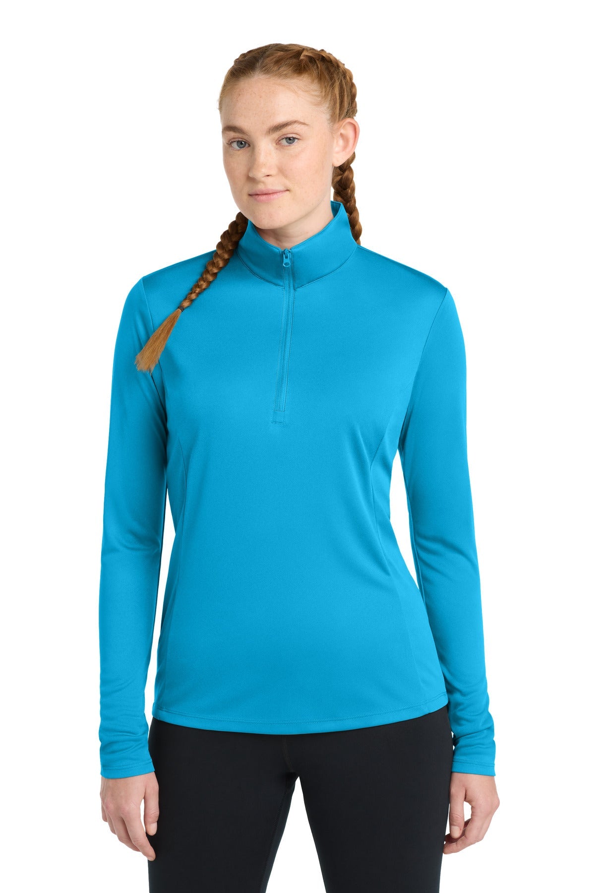 Sport-Tek Women's PosiCharge Competitor 1/4-Zip Pullover. LST357 - Atomic Blue