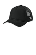 New Era A-Frame Snapback Mesh Back Cap NE212 - Flag Black/Black