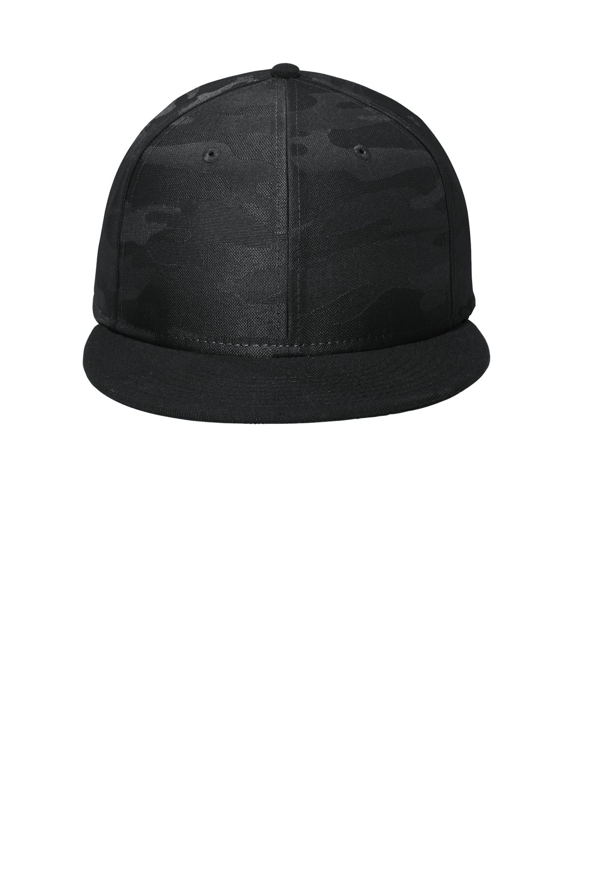 New Era   Camo Flat Bill Snapback Cap NE407