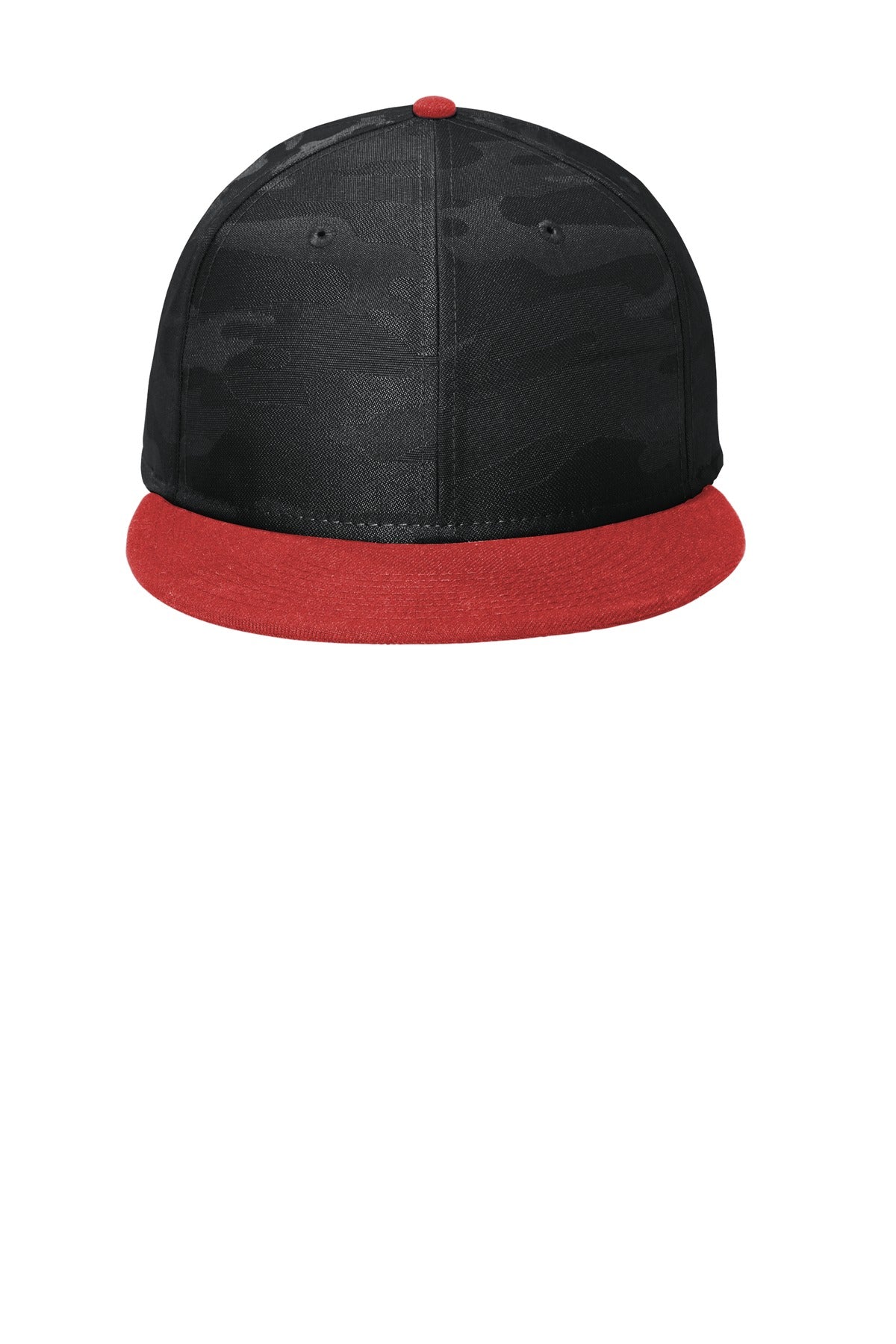 New Era   Camo Flat Bill Snapback Cap NE407