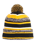New Era Sideline Beanie. NE902 - Black/Gold