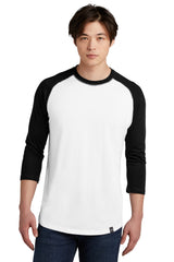 New Era   Heritage Blend 3/4-Sleeve Baseball Raglan Tee. NEA104