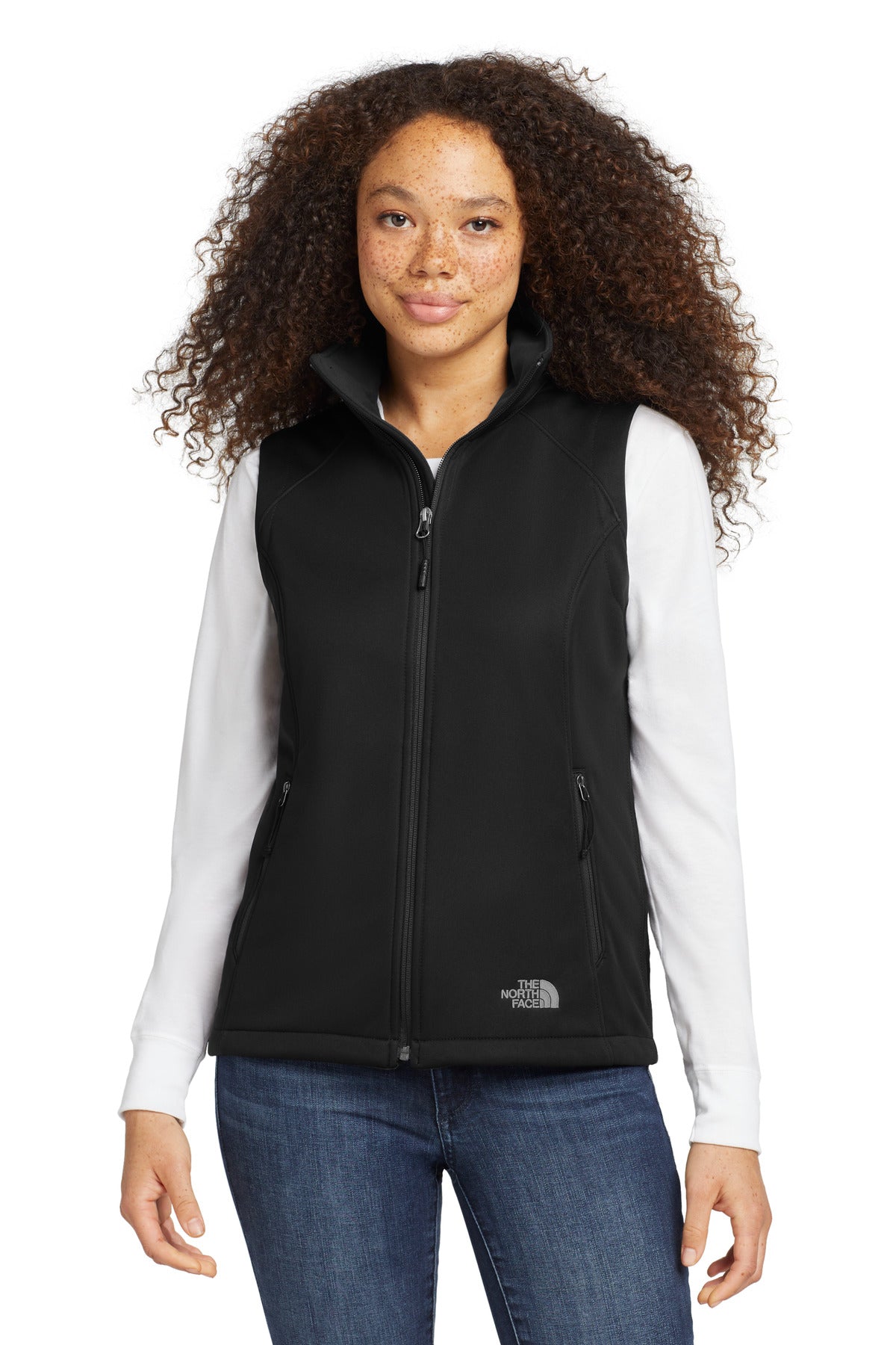 The North Face Women's Ridgewall Soft Shell Vest. NF0A3LH1 - TNF Black