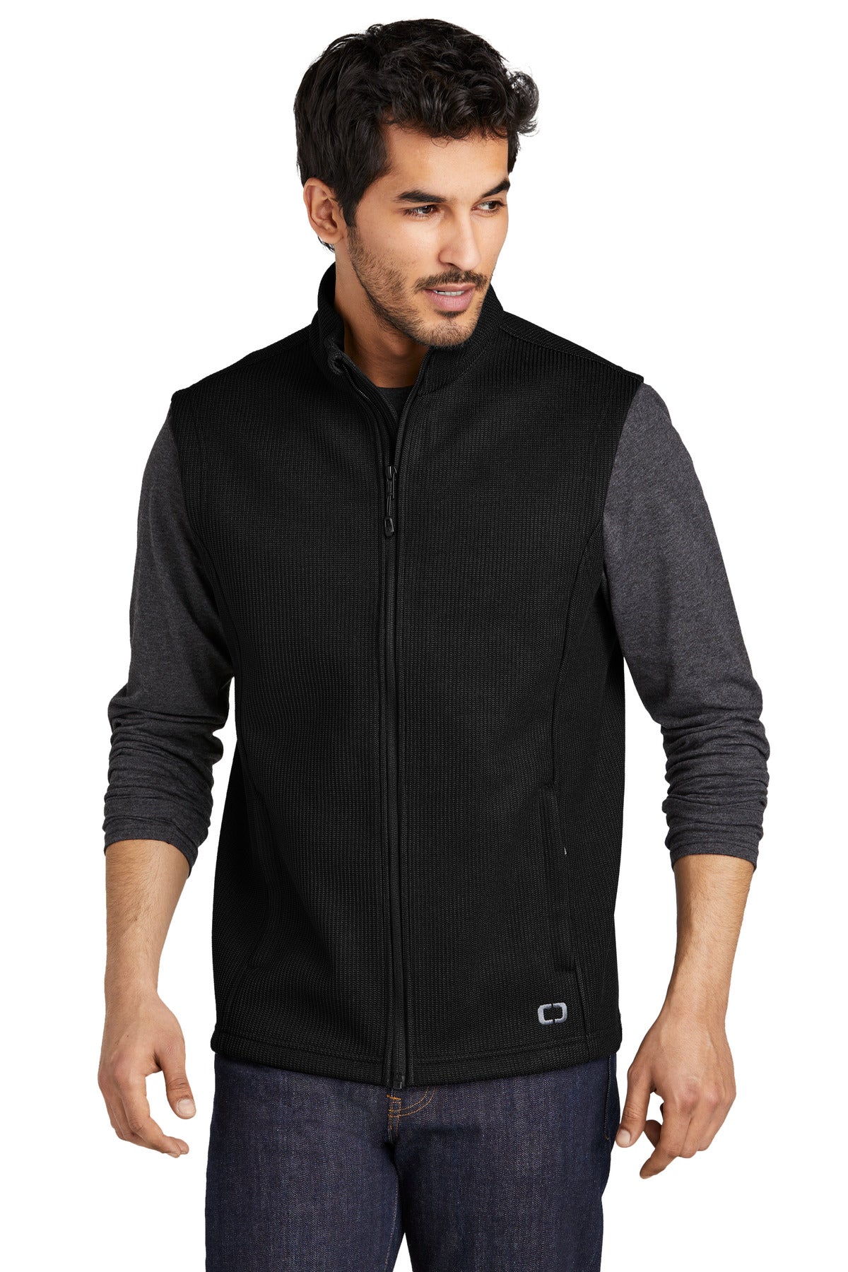 OGIO Grit Fleece Vest OG730 - Blacktop