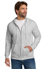 Hanes  - EcoSmart  Full-Zip Hooded Sweatshirt. P180