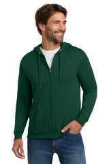 Hanes  - EcoSmart  Full-Zip Hooded Sweatshirt. P180