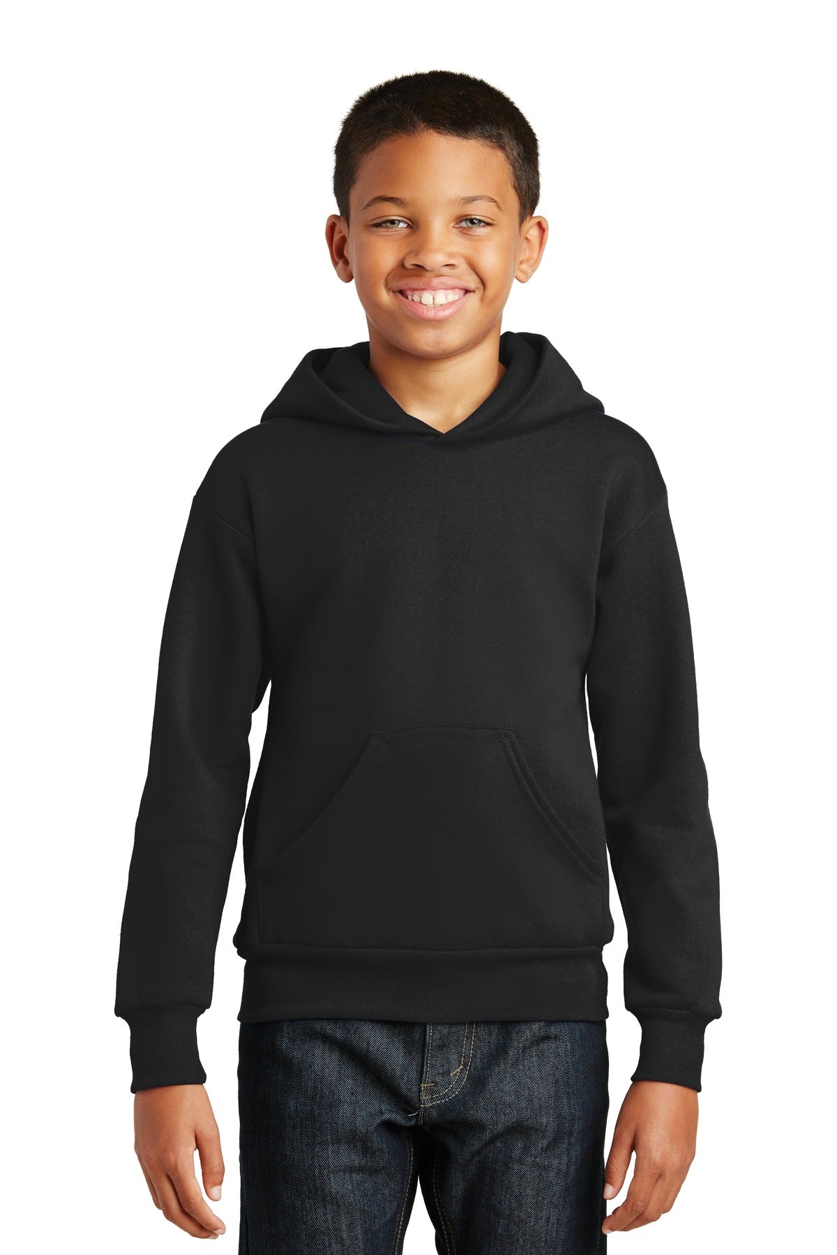 Hanes  - Youth EcoSmart  Pullover Hooded Sweatshirt.  P470