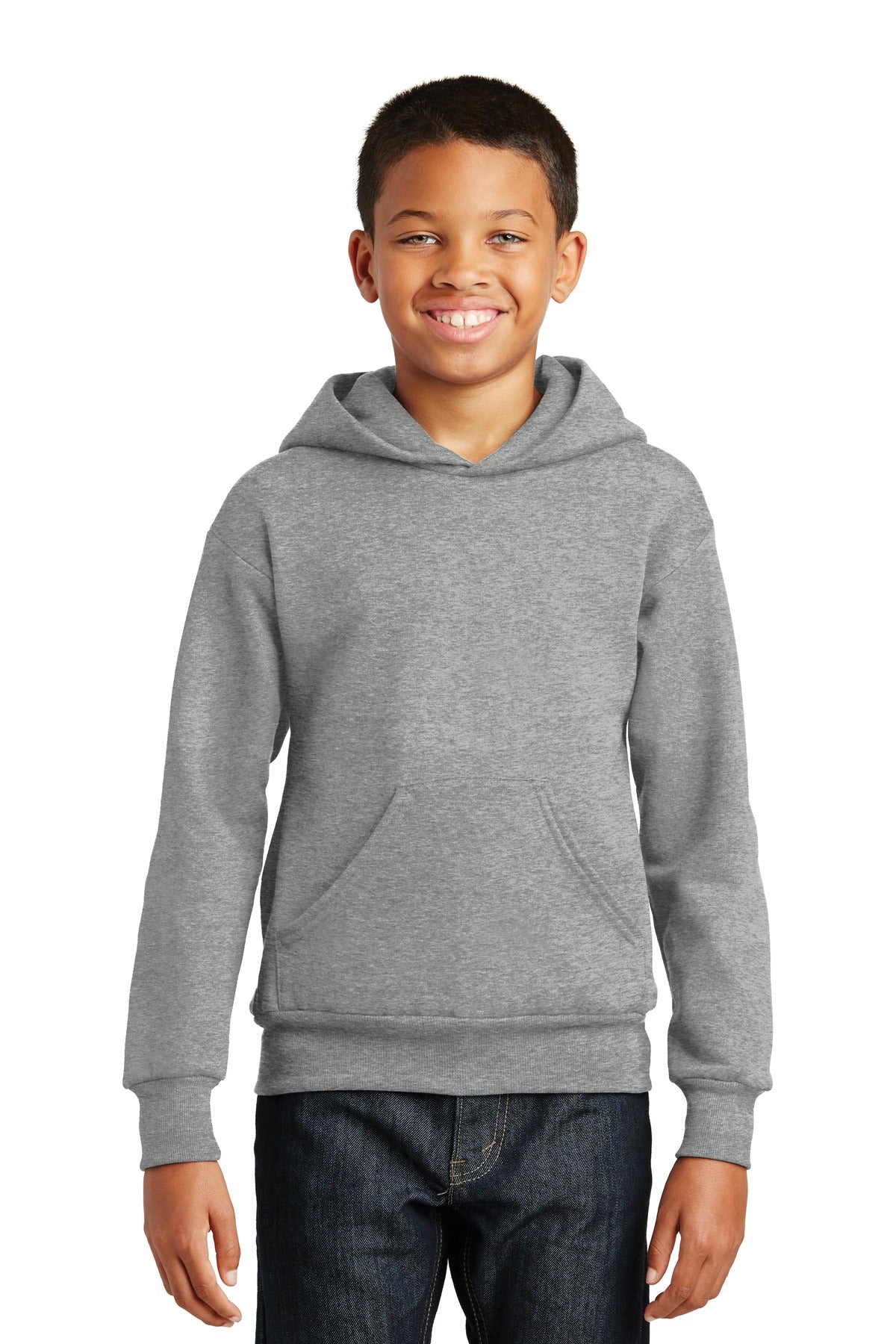 Hanes  - Youth EcoSmart  Pullover Hooded Sweatshirt.  P470