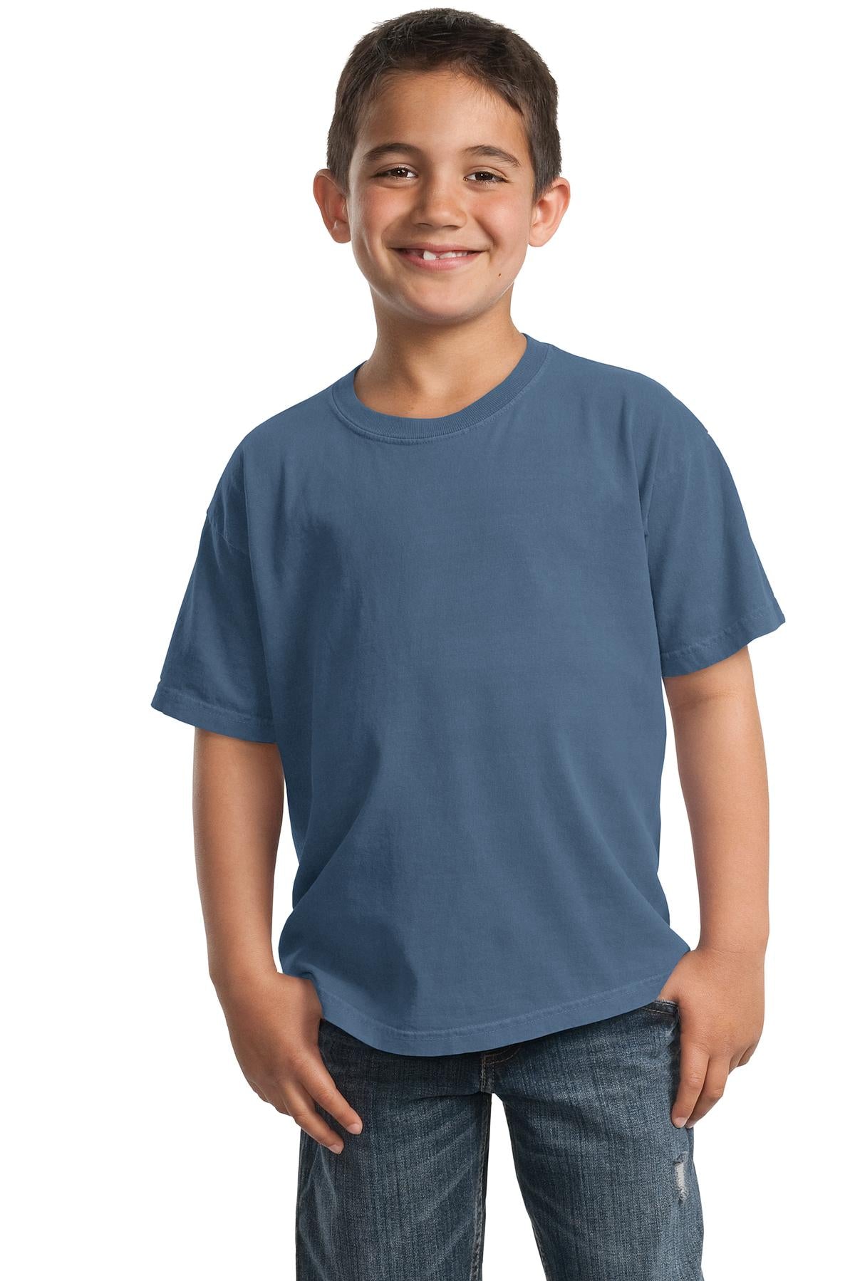 Port & Company  Youth Beach Wash  Garment-Dyed Tee. PC099Y
