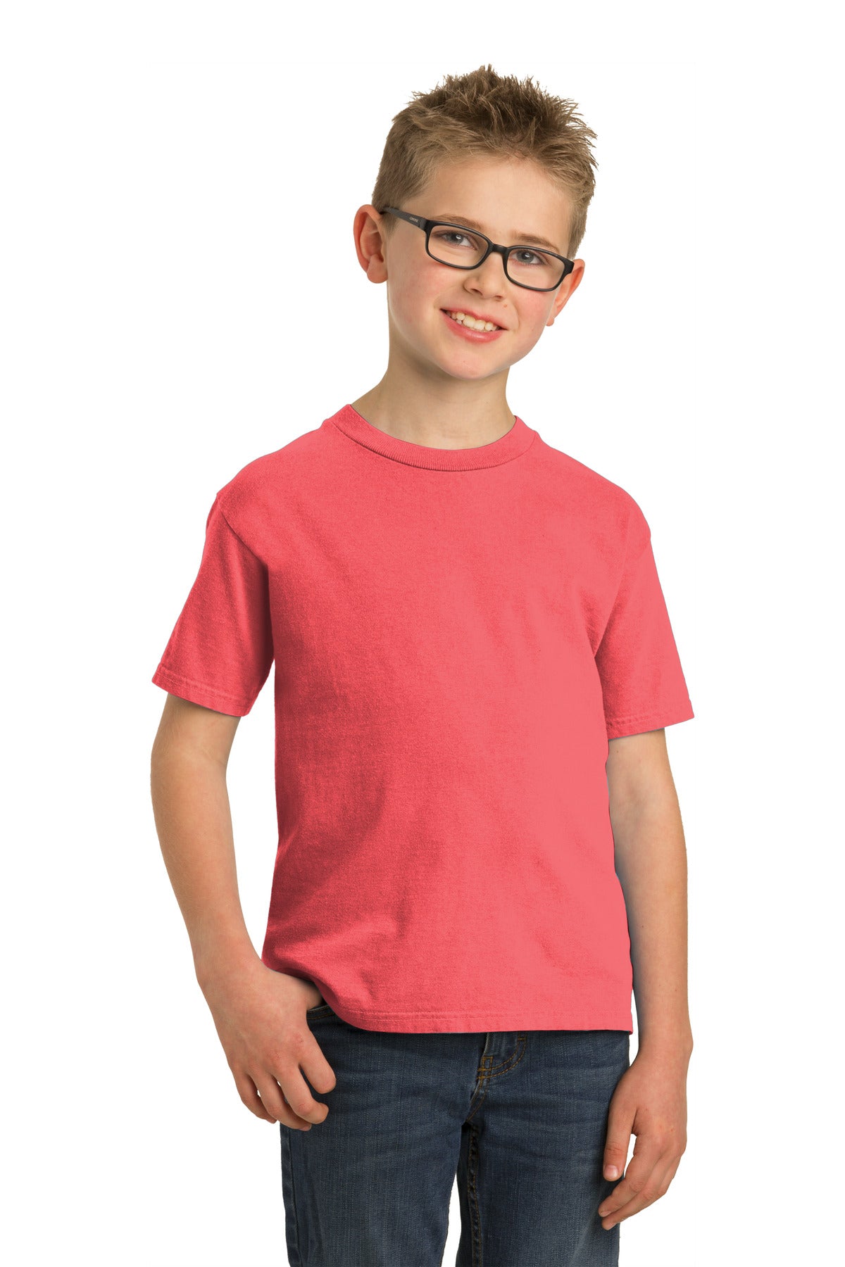 Port & Company  Youth Beach Wash  Garment-Dyed Tee. PC099Y