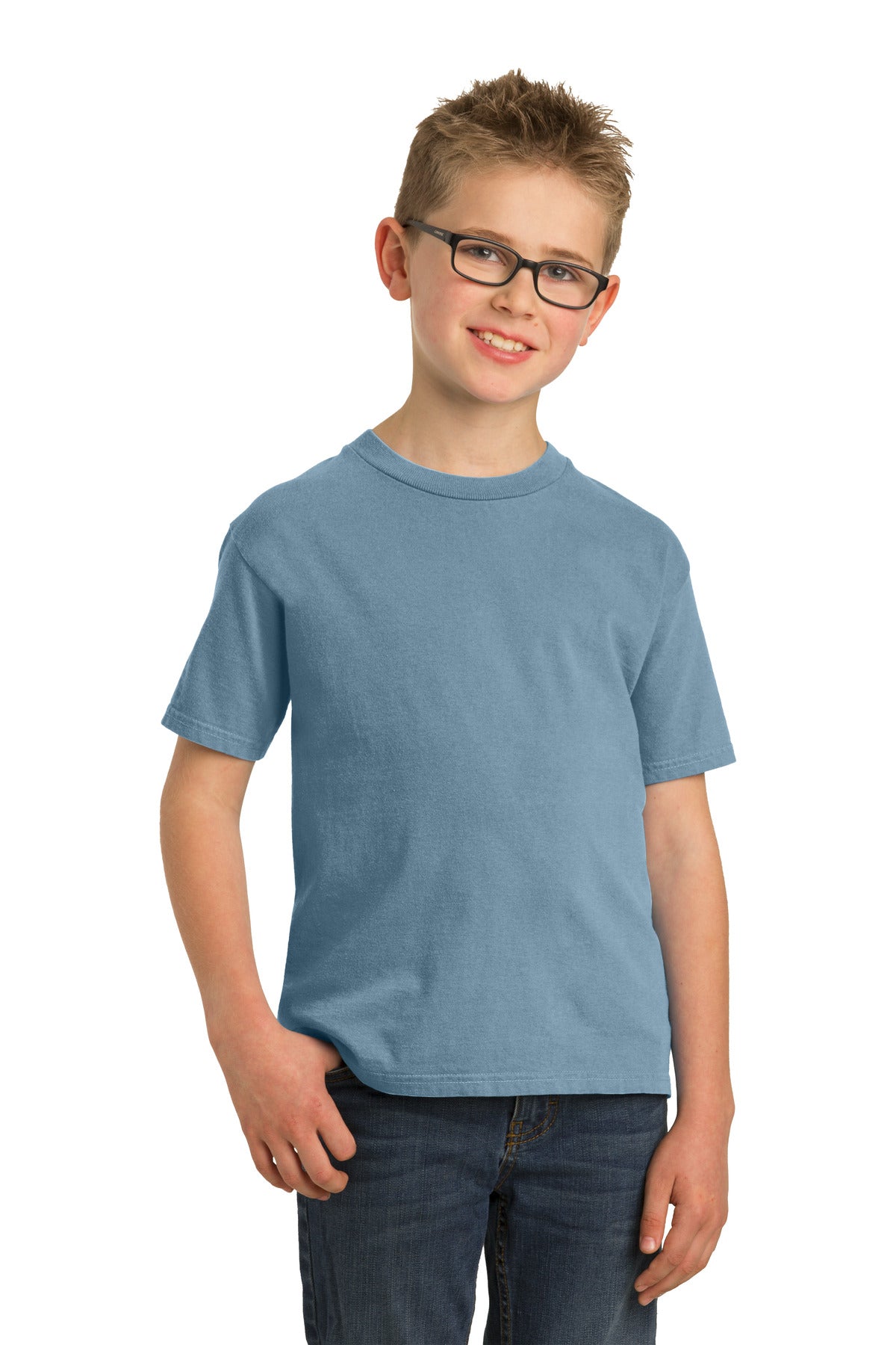 Port & Company  Youth Beach Wash  Garment-Dyed Tee. PC099Y