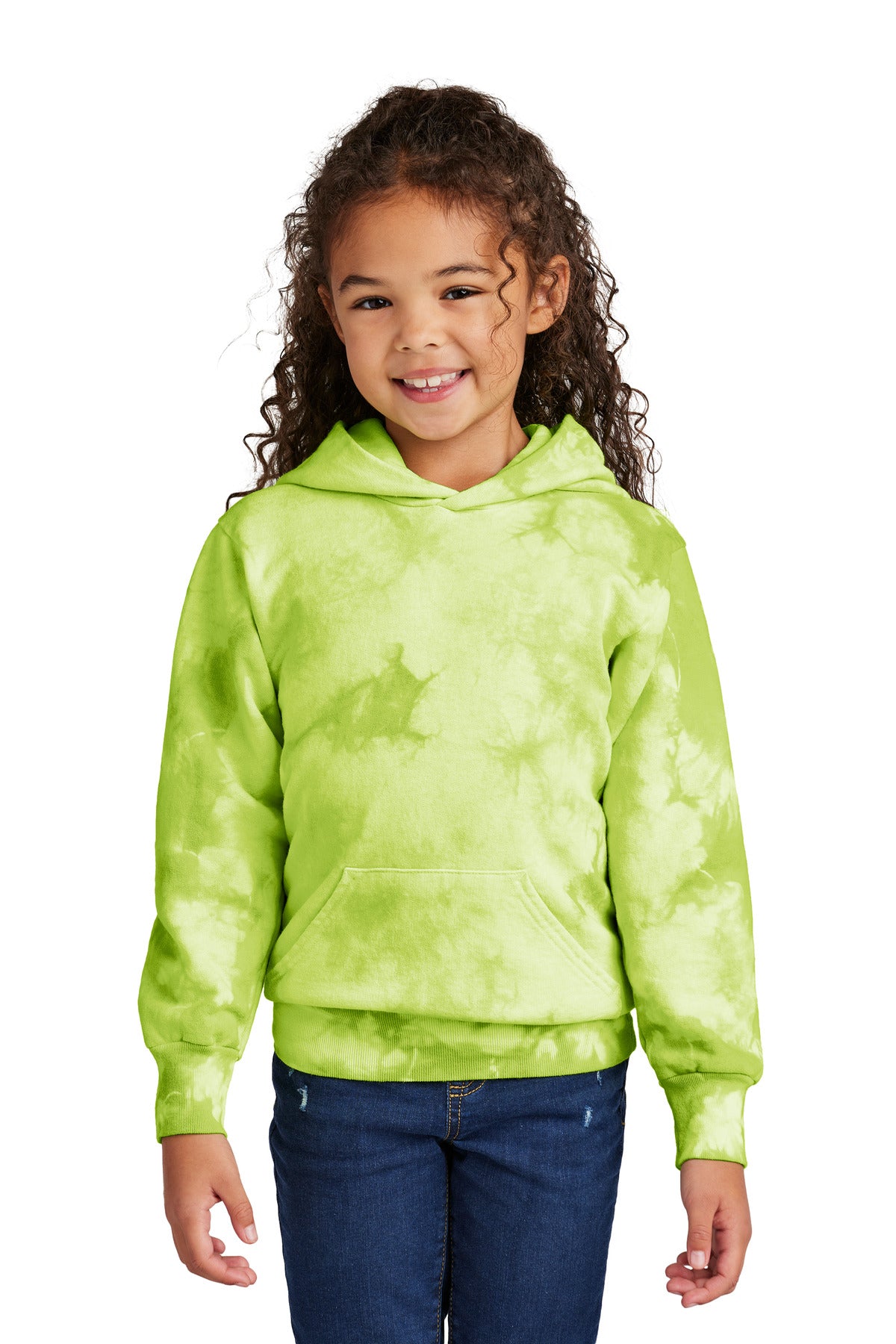 Port & Company  Youth Crystal Tie-Dye Pullover Hoodie PC144Y