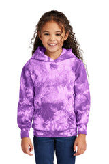 Port & Company  Youth Crystal Tie-Dye Pullover Hoodie PC144Y