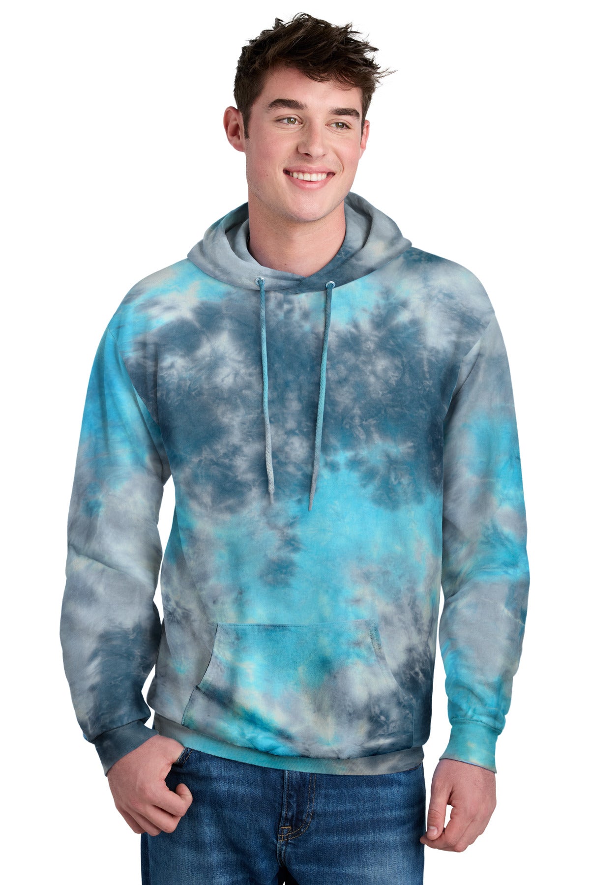 Port & Company  Crystal Tie-Dye Pullover Hoodie PC144