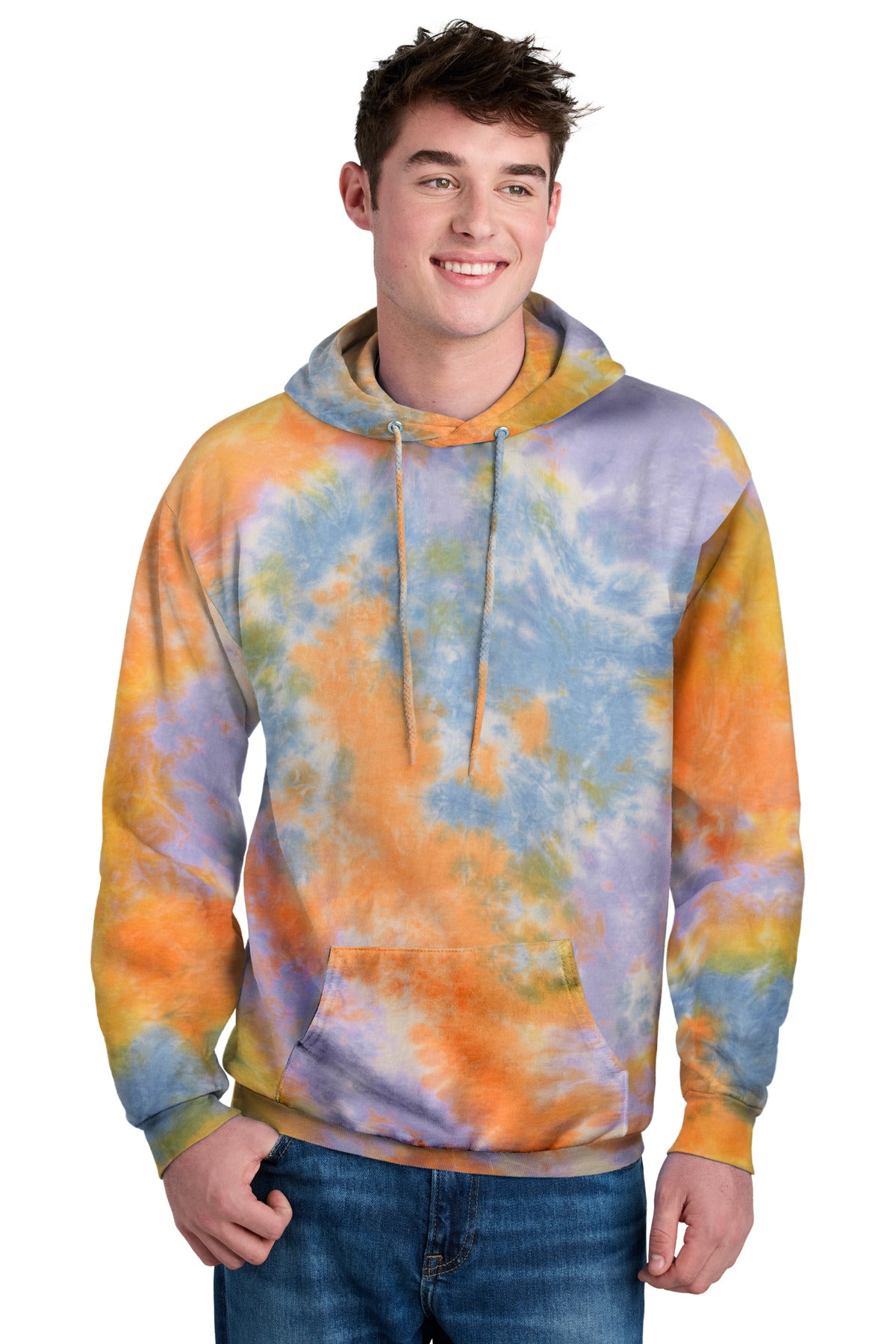 Port & Company  Crystal Tie-Dye Pullover Hoodie PC144