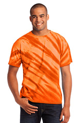 Port & Company  - Tiger Stripe Tie-Dye Tee. PC148