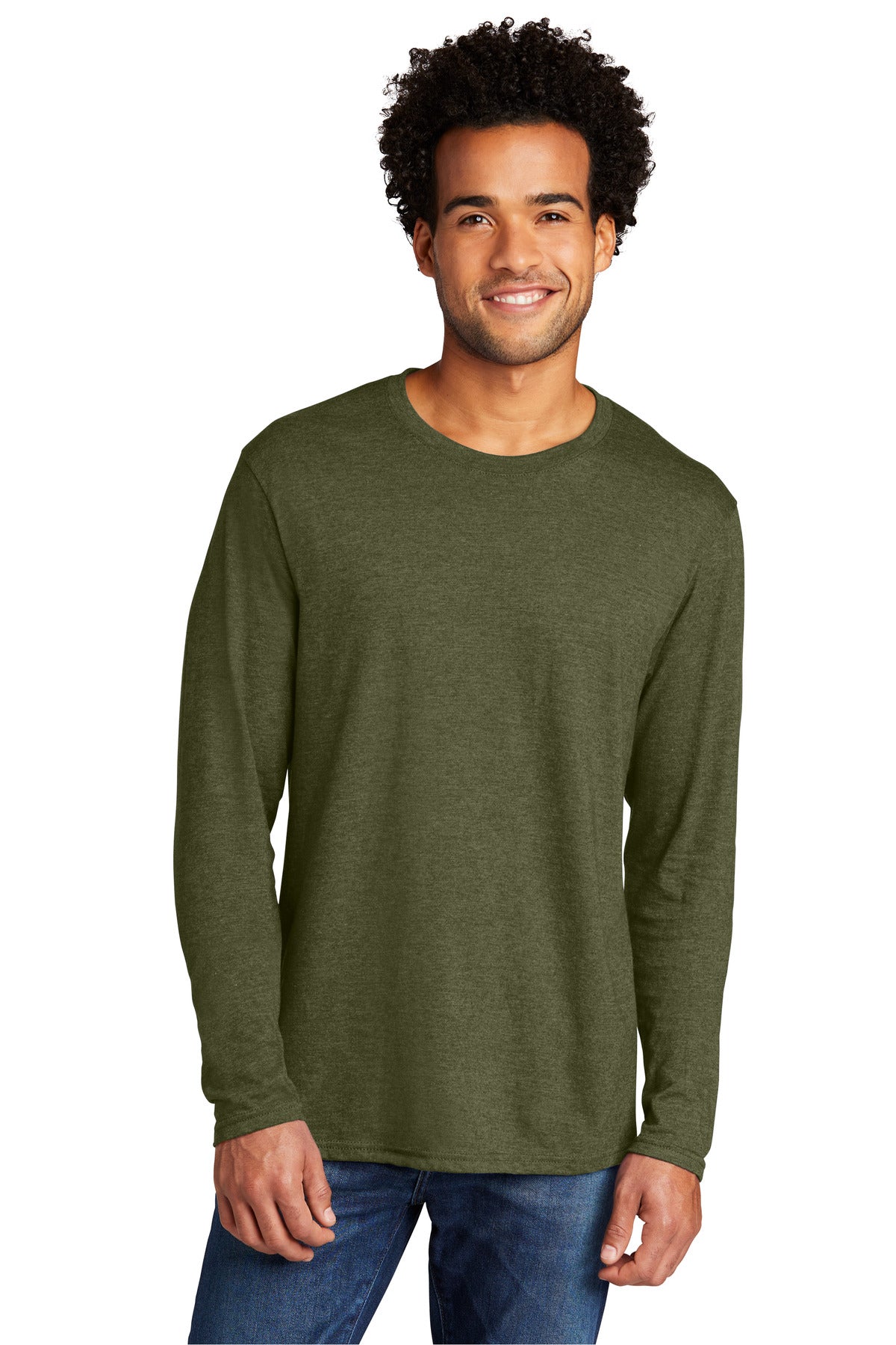 Port & Company  Tri-Blend Long Sleeve Tee. PC330LS
