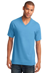 Port & Company  Core Cotton V-Neck Tee. PC54V