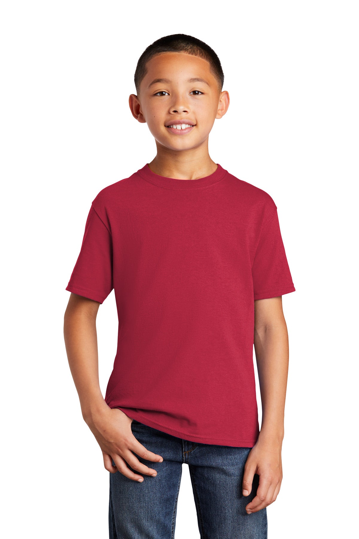 Port & Company  Youth Core Cotton DTG Tee PC54YDTG