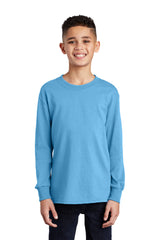 Port & Company  Youth Long Sleeve Core Cotton Tee. PC54YLS