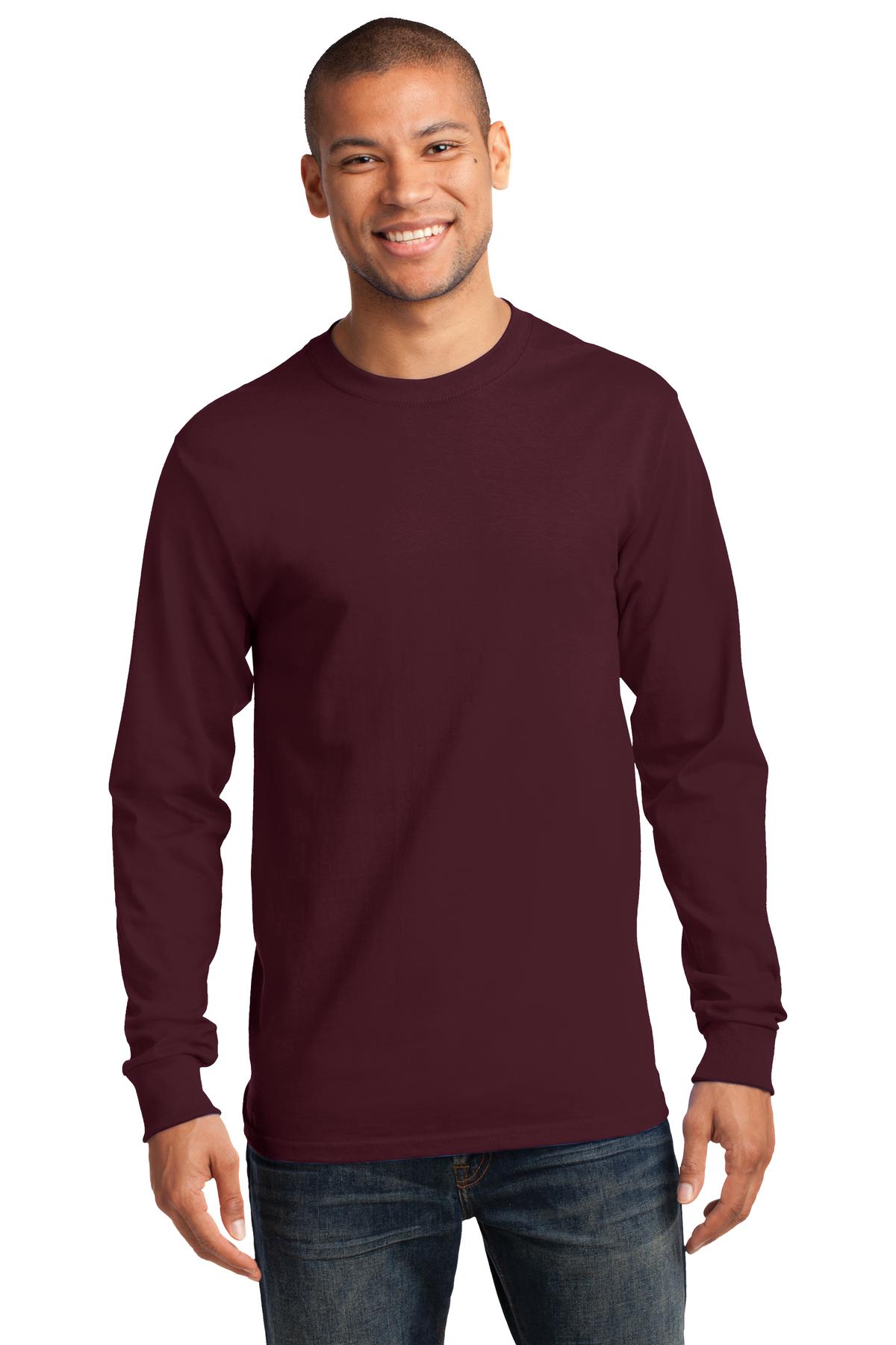 Port & Company  - Tall Long Sleeve Essential Tee. PC61LST