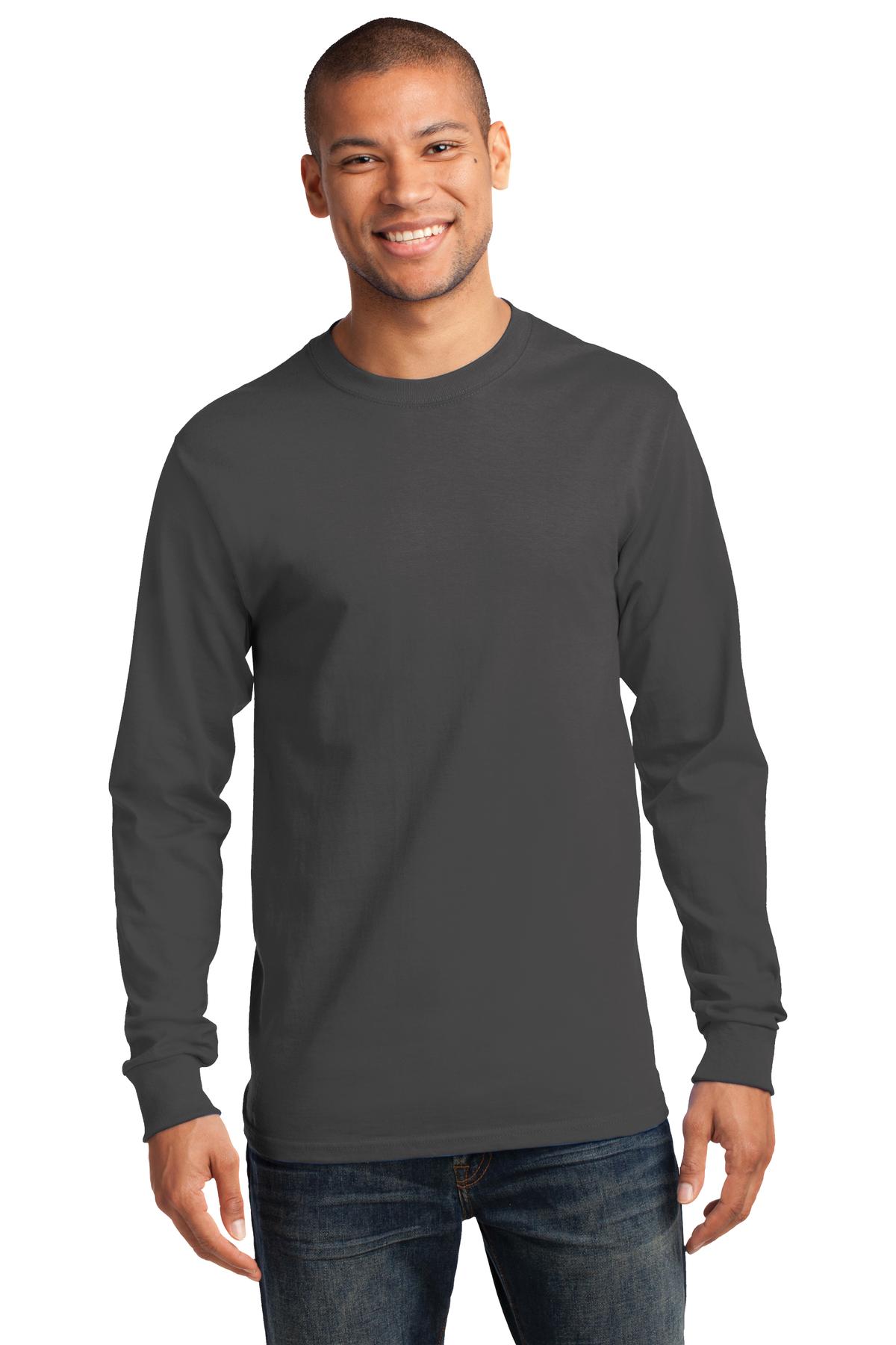 Port & Company  - Tall Long Sleeve Essential Tee. PC61LST