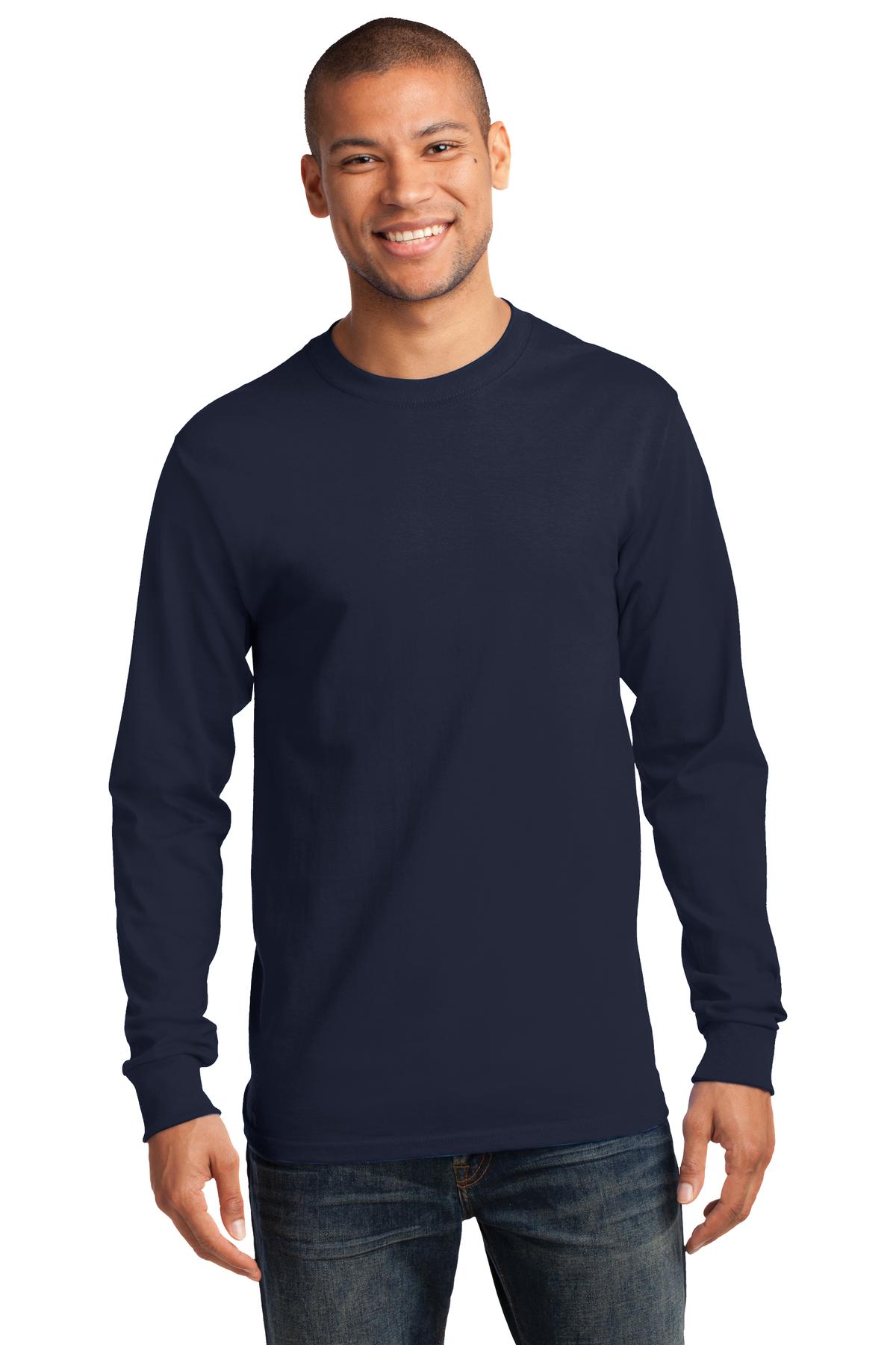 Port & Company  - Tall Long Sleeve Essential Tee. PC61LST