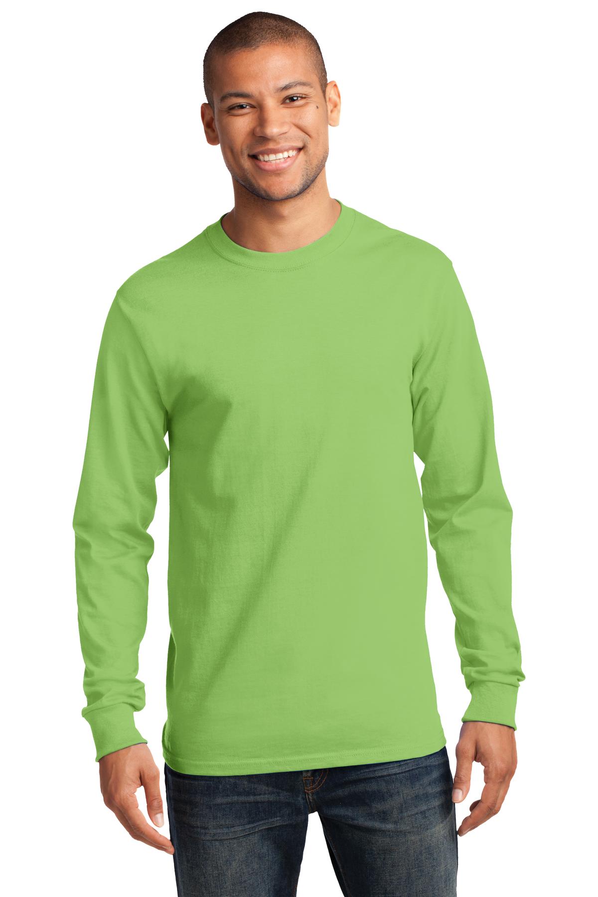 Port & Company  - Tall Long Sleeve Essential Tee. PC61LST