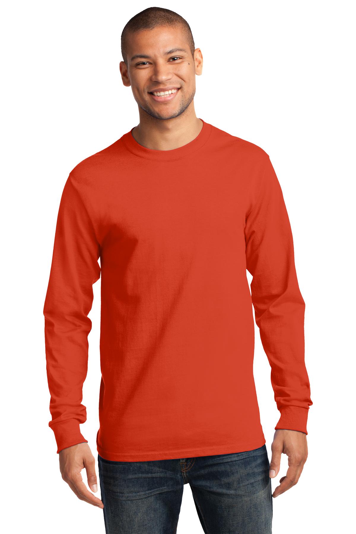 Port & Company  - Tall Long Sleeve Essential Tee. PC61LST