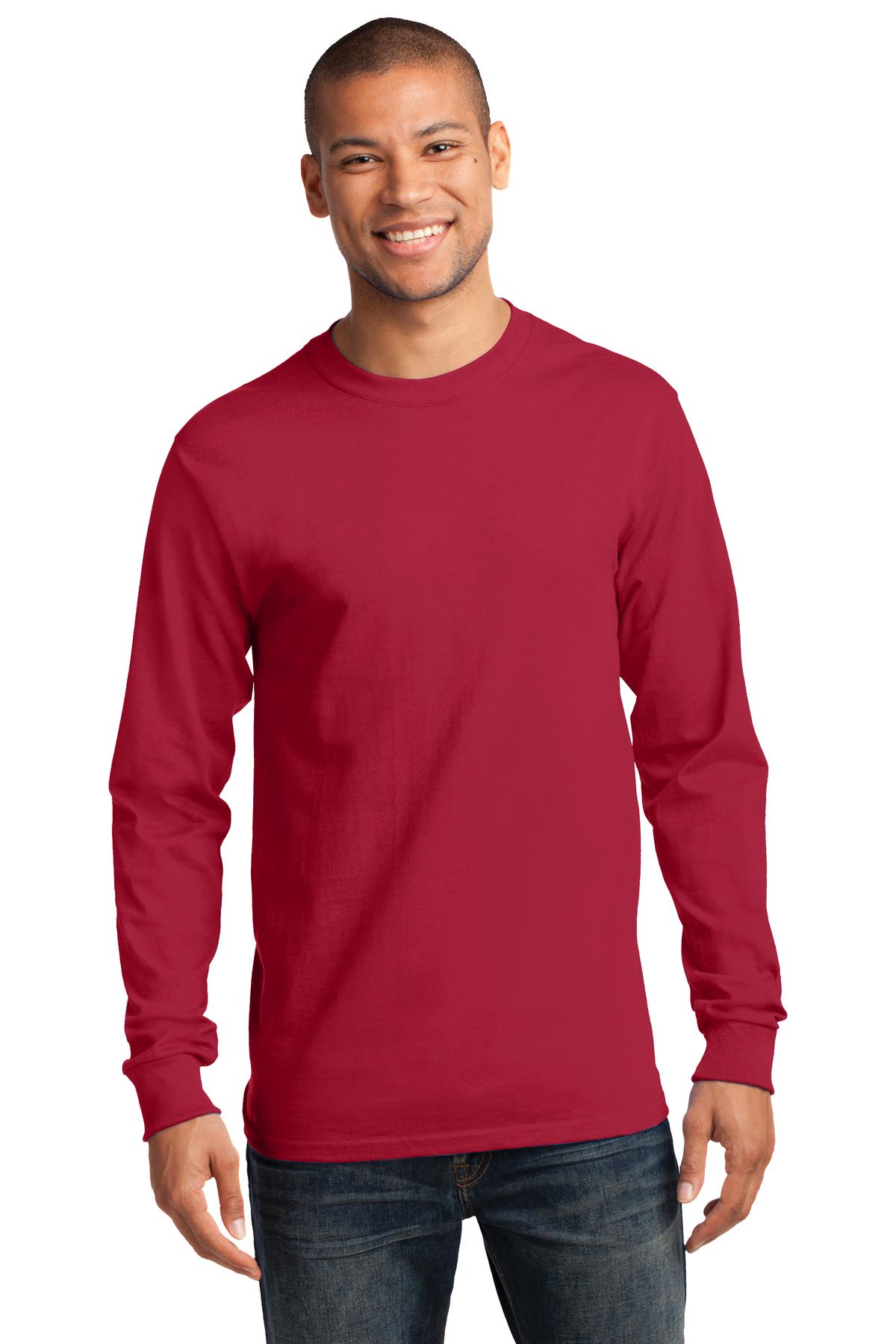 Port & Company  - Tall Long Sleeve Essential Tee. PC61LST