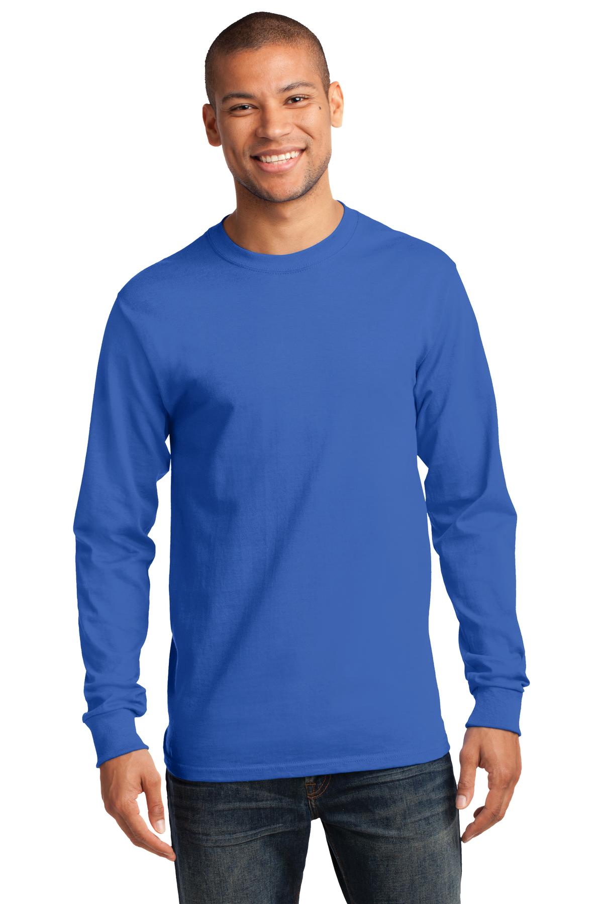 Port & Company  - Tall Long Sleeve Essential Tee. PC61LST