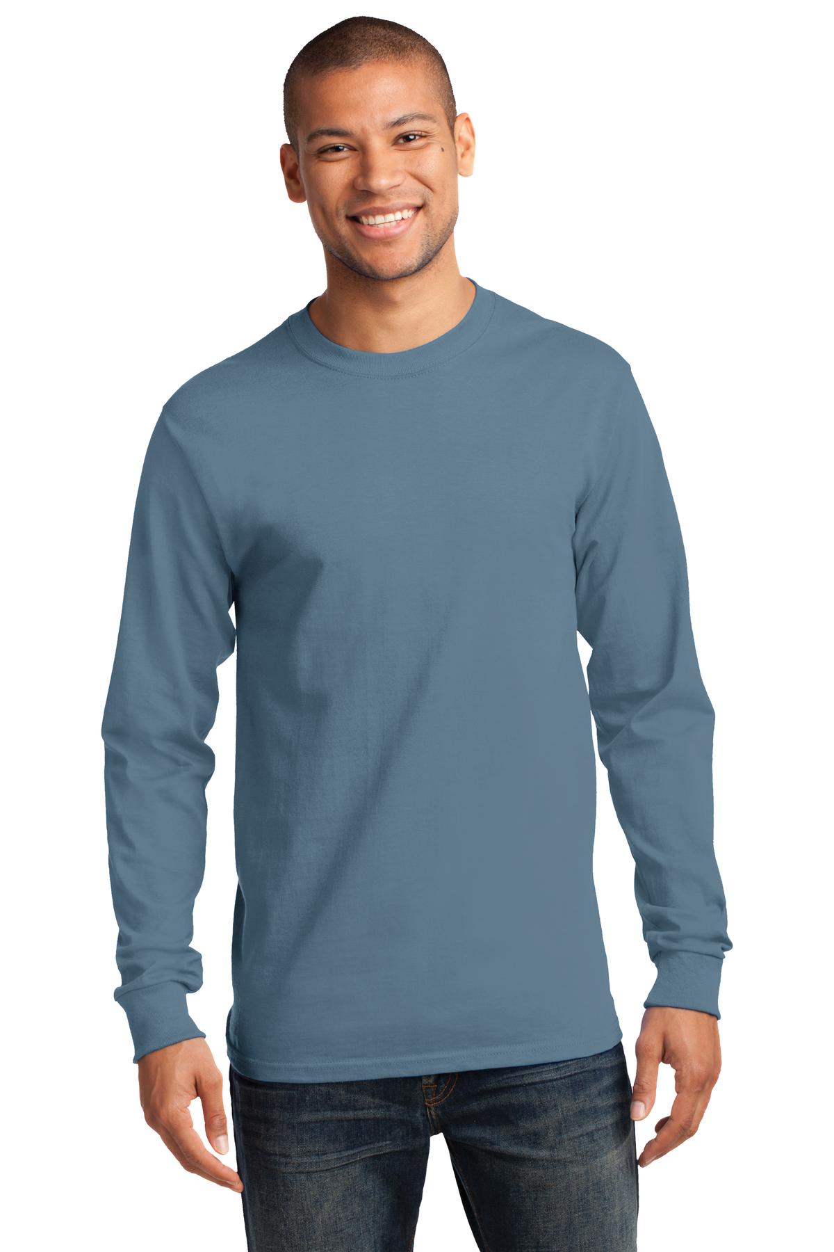 Port & Company  - Tall Long Sleeve Essential Tee. PC61LST